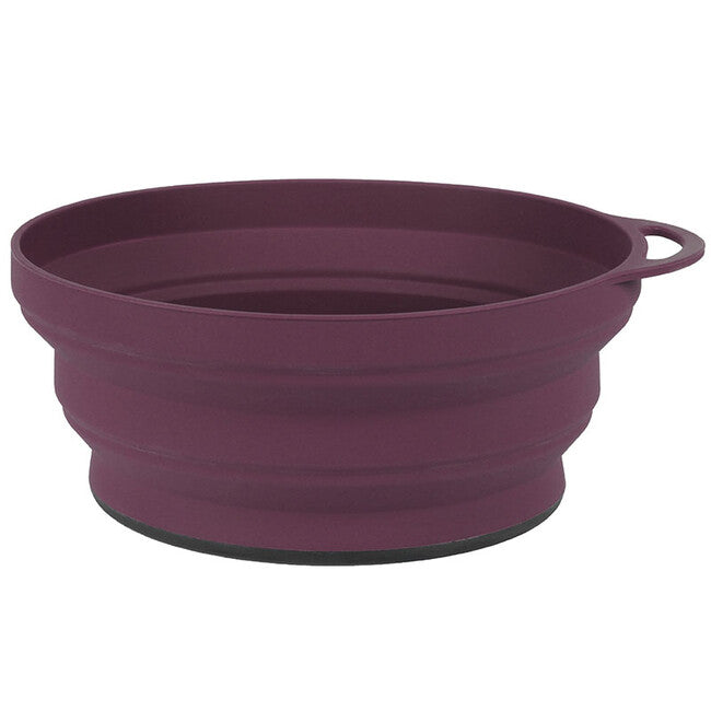 Lifeventure Ellipse Flexi Bowl silikon-plastičn zložljiva skleda, vijolična
