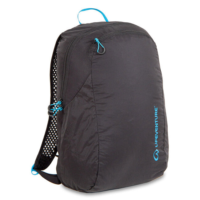 Lifeventure Packable Backpack 16 l zložljiv nahrbtnik, črn