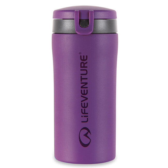 Lifeventure Flip-Top Thermal Mug termalni lonček 300 ml, vijolična