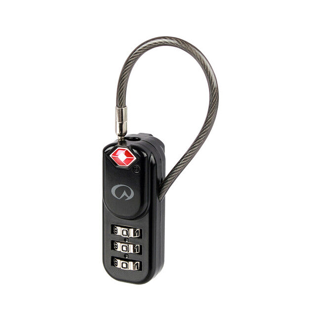 Lifeventure TSA Zipper Lock viseči ključavnica z kablom