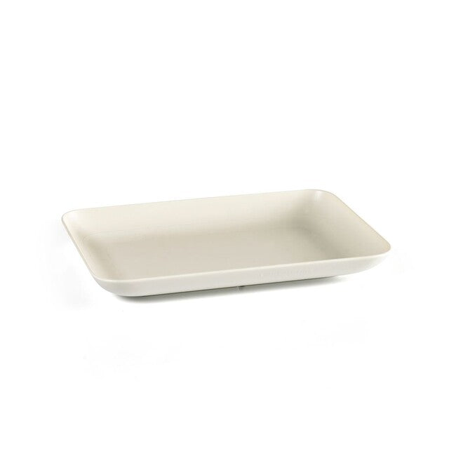 LIGHT MY FIRE BIO Platter plastičen krožnik small, kremna