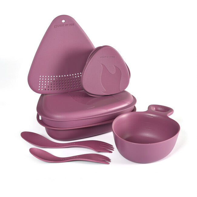 LIGHT MY FIRE Outdoor MealKit 2.0, Purple