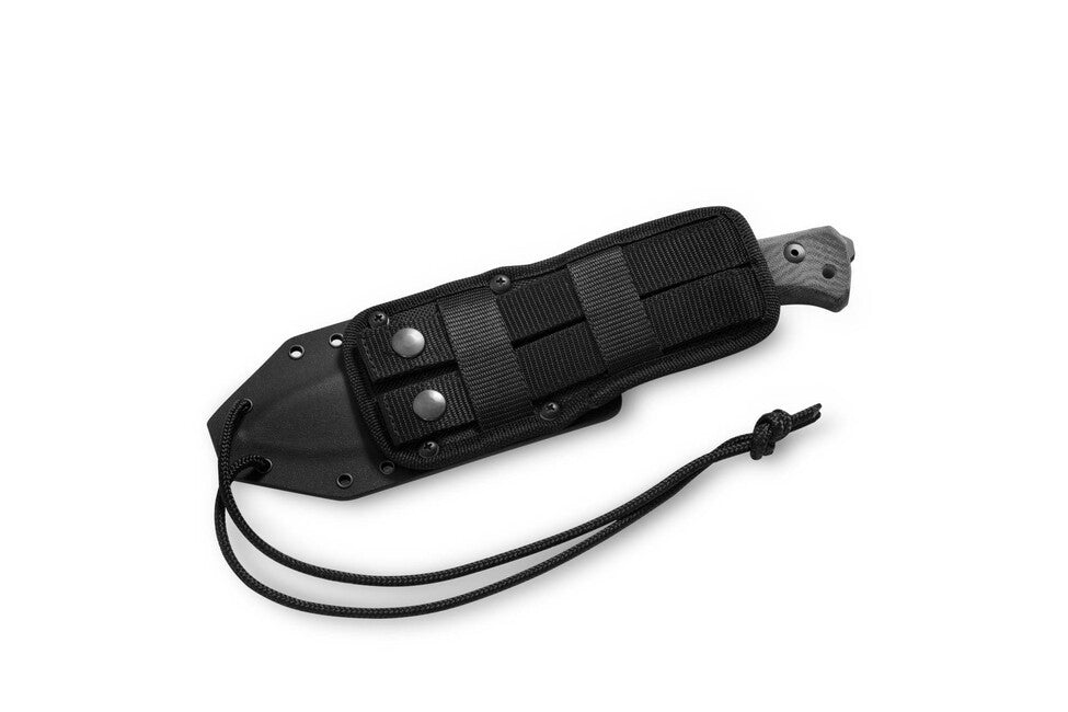 Lionsteel T6B CVB Long Dagger, CPM 3V, Micarta Handle, Old Black