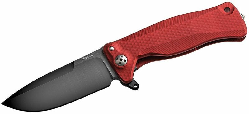 Lionsteel SR11A žepni nož udoben s trdim titanijevim okvirjem RB