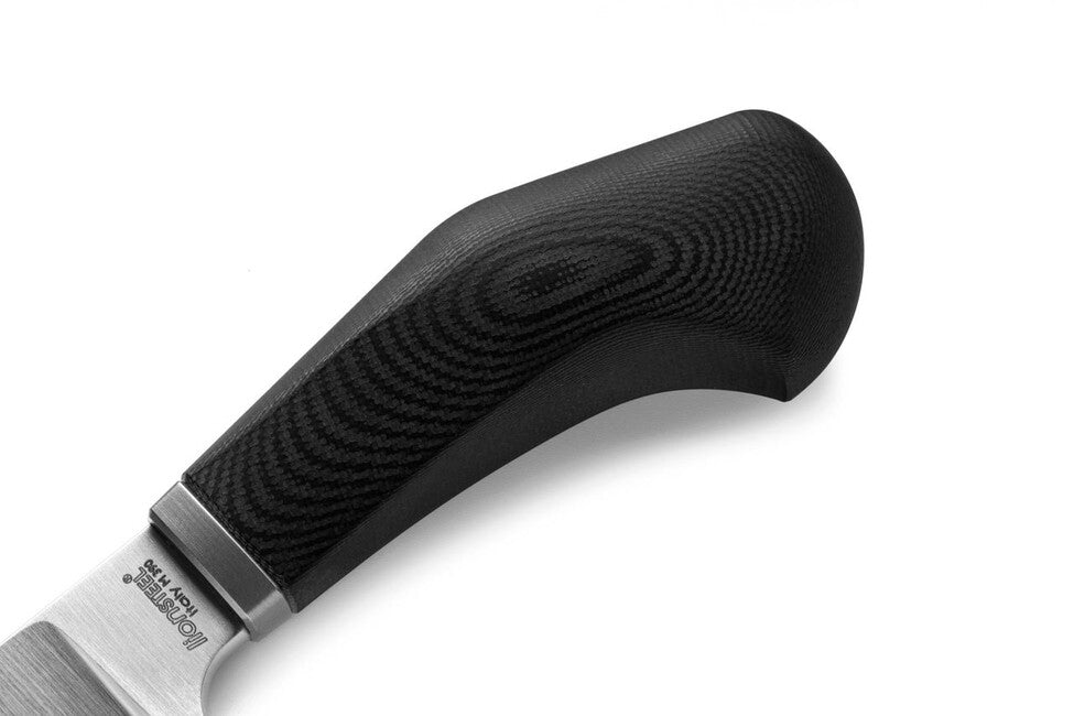Lionsteel WILLY WL1 nož s fiksnim rezilom z ročajem iz črnega G10 GBK