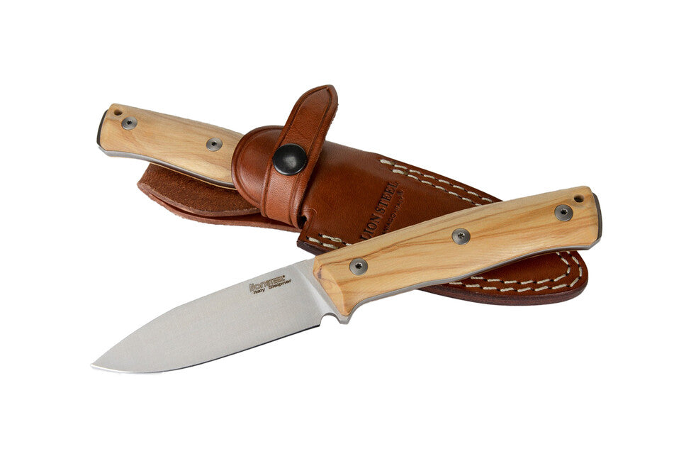 Lionsteel B35 UL nož tipa bushcraft s fiksnim rezilom iz jekla Sleipner