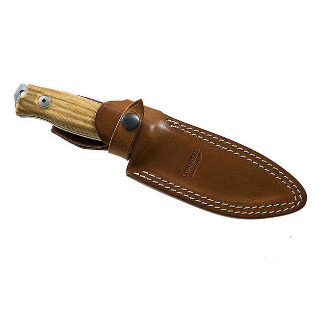 Lionsteel M5 UL srednje dolga bodala z ročajem iz olivnega lesa
