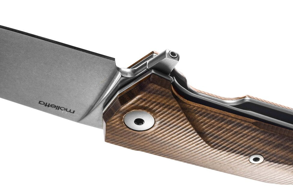 Lionsteel KUR ST Folding Knife, Sleipner Blade