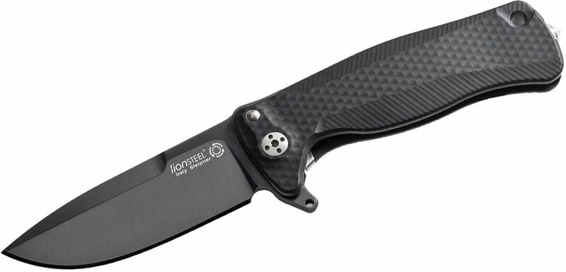 Lionsteel SR22A žepni nož s rezilom iz Sleipner jekla BB, zelo robusten