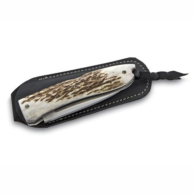 Lionsteel Opera žepni nož s rezilom iz damastnega jekla 8800D-CE