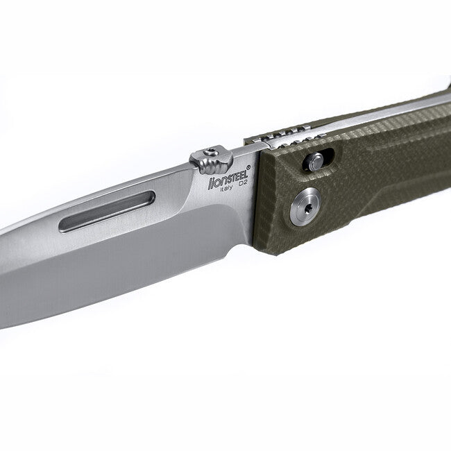 Lionsteel Big Daghetta preklopni nož z rezilom iz jekla D2 8710 GR