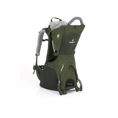 LittleLife Adventurer S3 otroški nosilec, zelen