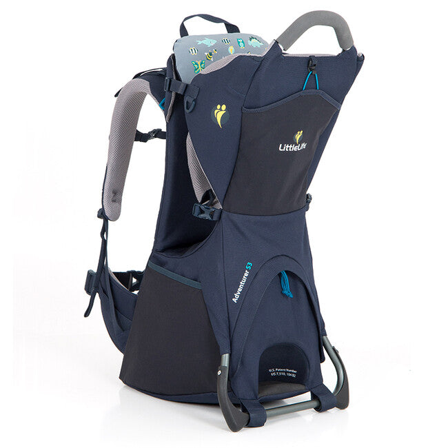 LittleLife Adventurer S3 pohodniški nahrbtnik otroški, moder