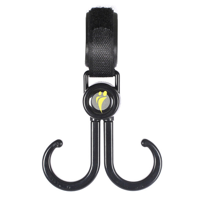 LittleLife Pram Clip aluminijast dvohakljičast za zadrgo