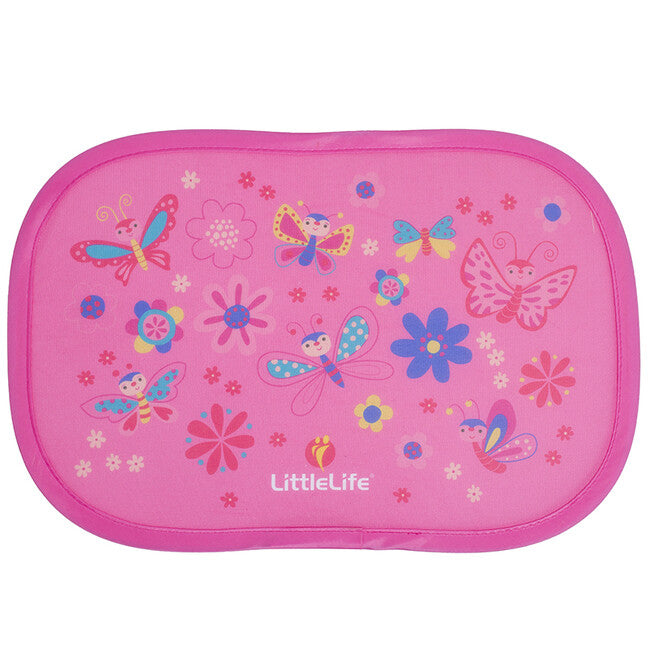 LittleLife sončne senčilo za avto z vzorcem metuljev