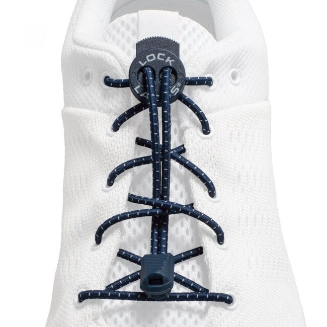 Lock Laces sponke za čevlje, mornarsko modra