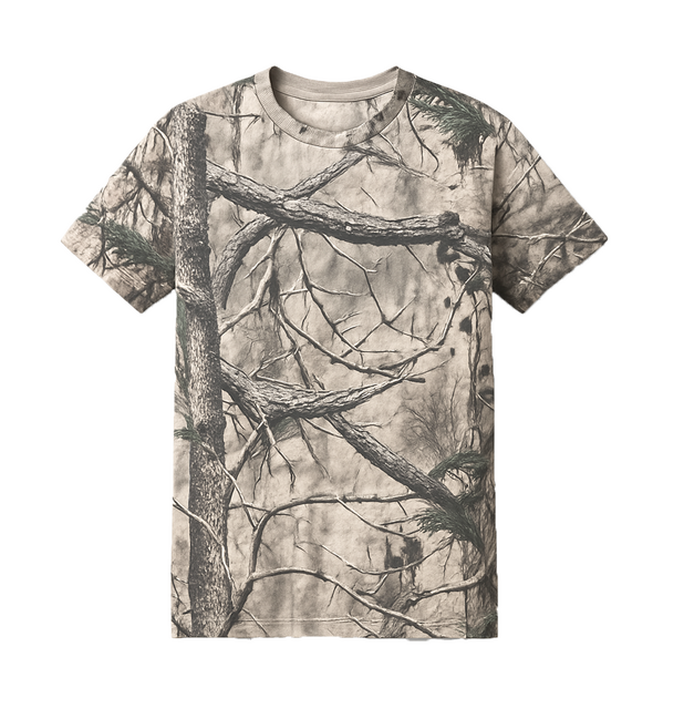 Loshan Kerry majica, vzorec real tree rjava