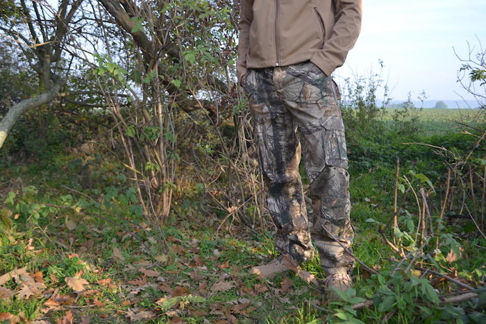 Loshan MXD hlače Real tree, temne