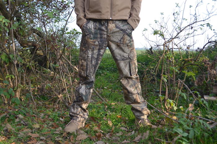 Loshan Mxd Real tree temno sive hlače
