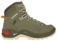 LOWA Renegade GTX Mid LS women's trekking shoes, grey/green