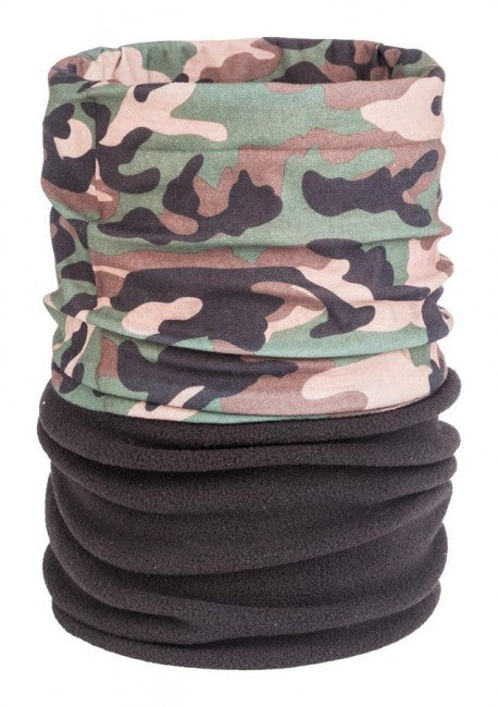 M-Tramp ovratnik maskirno-črn