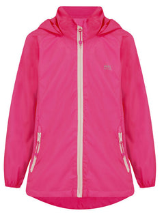 Mac in a Sac Origin 2 Kids kids' waterproof jacket, pink