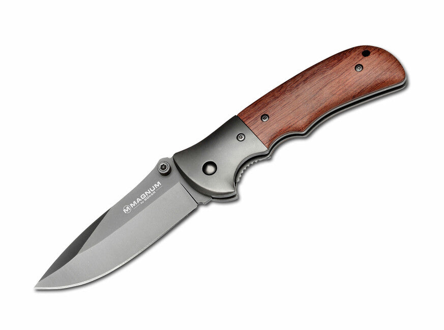 BÖKER® Magnum Co-Operator žepni nož 8,7 cm, les, nerjaveče jeklo