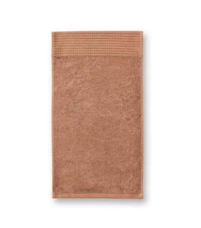 Malfini Bamboo Golf Πετσέτα Μικρή 30x50cm, Ανοιχτό Καφέ