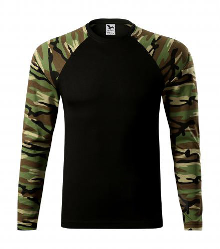 Malfini Camouflage majica 160g/m2, rjava