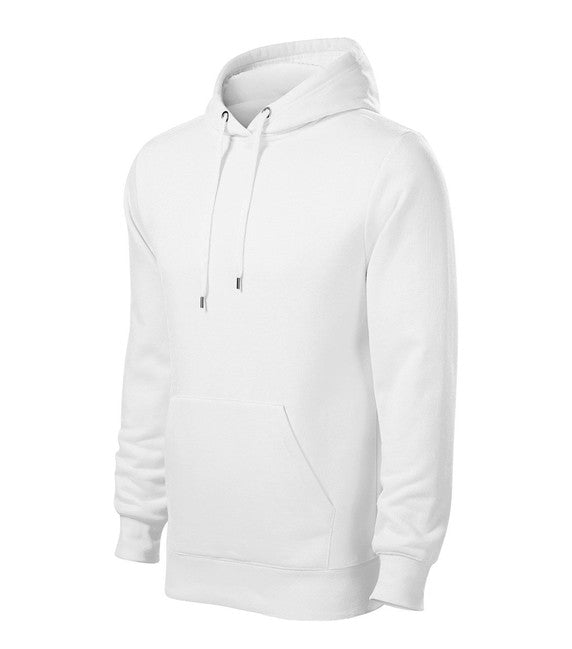 Malfini Cape pulover s kapuco 320 g/m², bela
