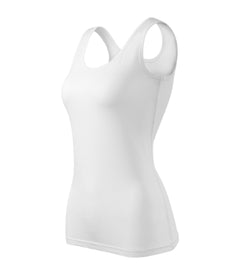 Malfini Triumph ženski majica brez rokavov 180g/m2, bela