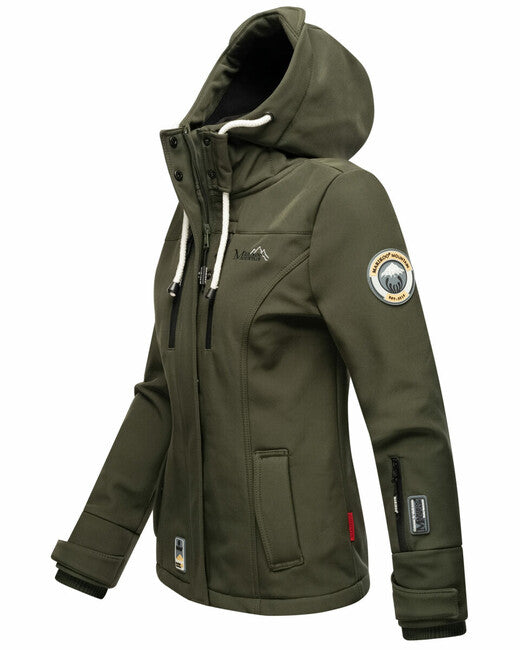 Marikoo KLEINE ZICKE softshell jakna ženski s kapuco