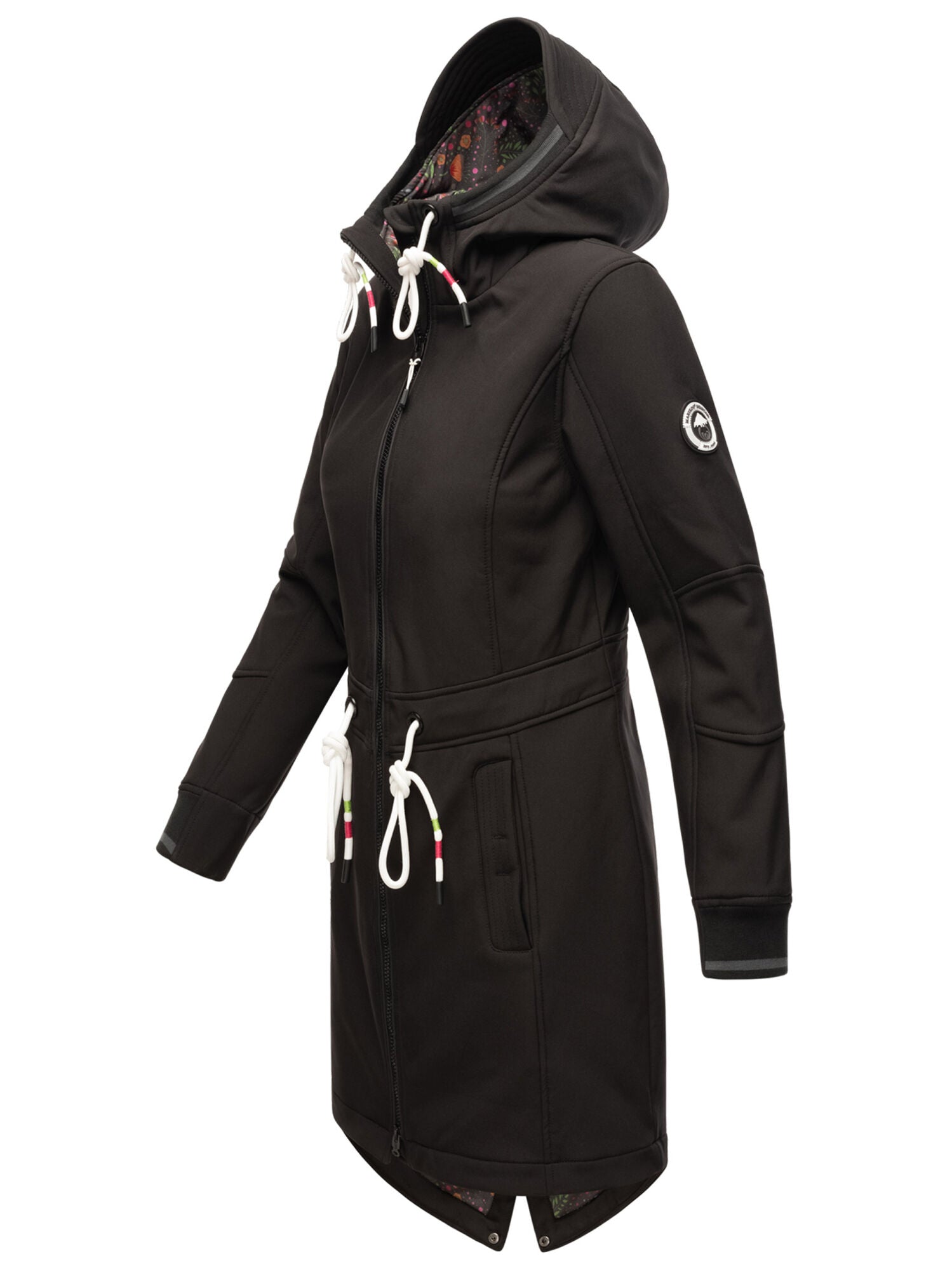 Marikoo Mount Furnica dámska softshell bunda, čierna