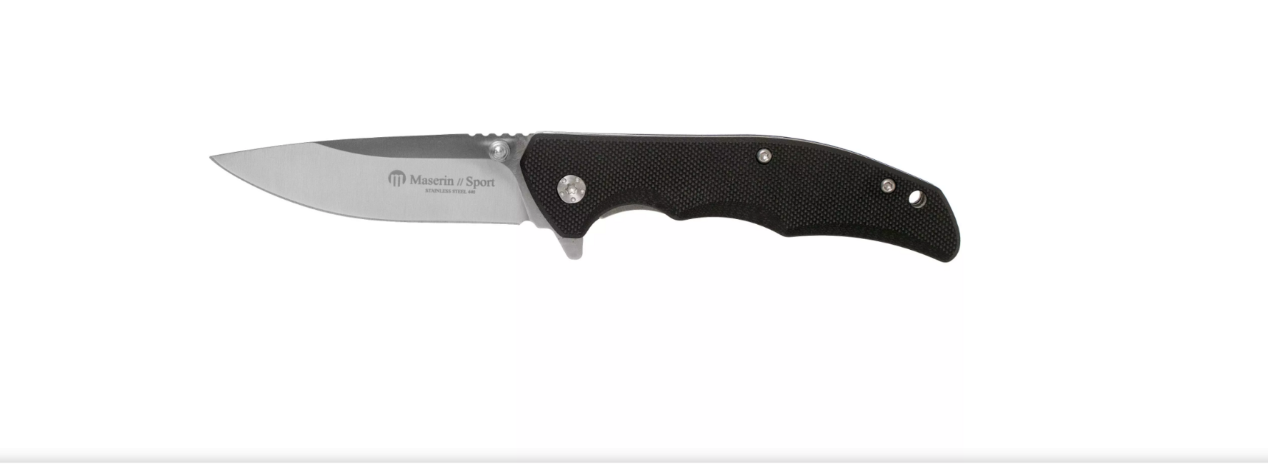Maserin Sporting nož cm 17,5 - G10, črn