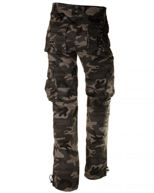Loshan Lorenzo Pants, Camo Grey