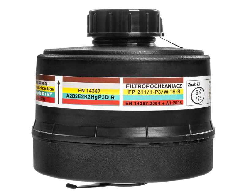 Maskpol FP 211/1-P3/W/FF kombinirani filter P3 za plinska maska