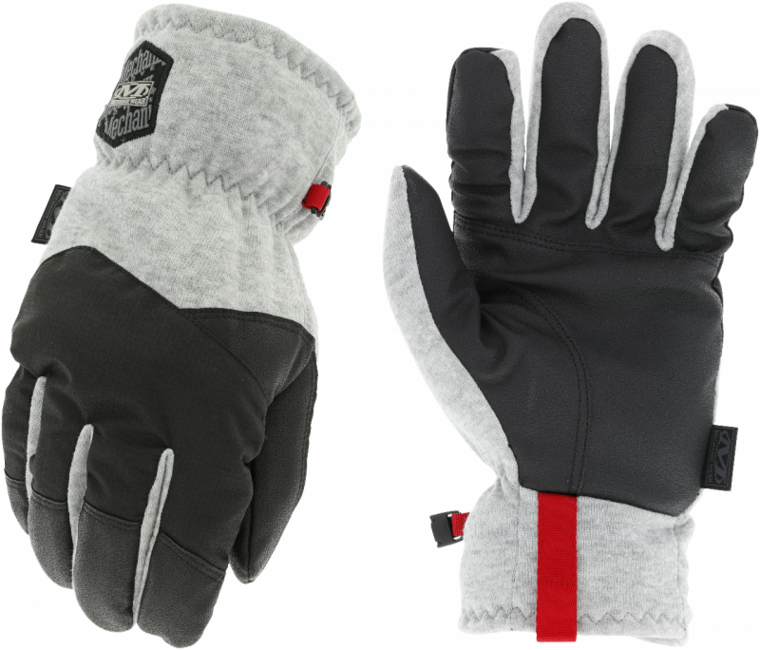 Mechanix Wear coldWork Guide Woman Women's Insulated Gloves, Black Grey