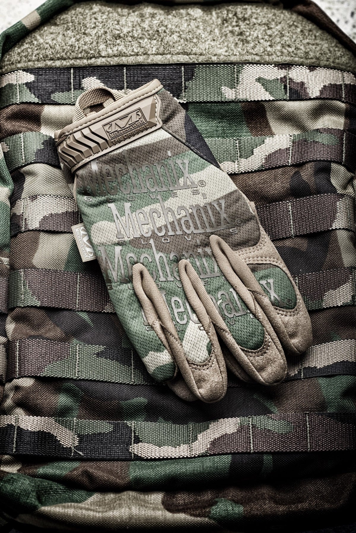 Mechanix Wear Original Γάντια woodland camo