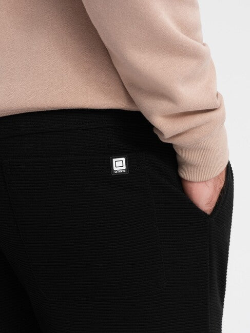 Ombre V1 men's jogger sweatpants, black