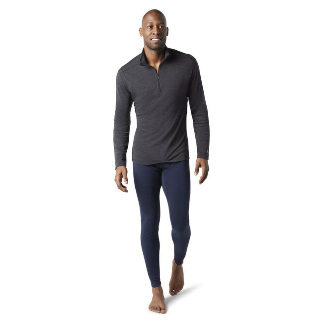Smartwool Classic Thermal spodnja spodnjščina Merino BL 1/4 Zip, siva z melanco