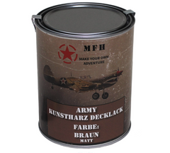 MFH army termovka barva, rjava matna, 1 liter