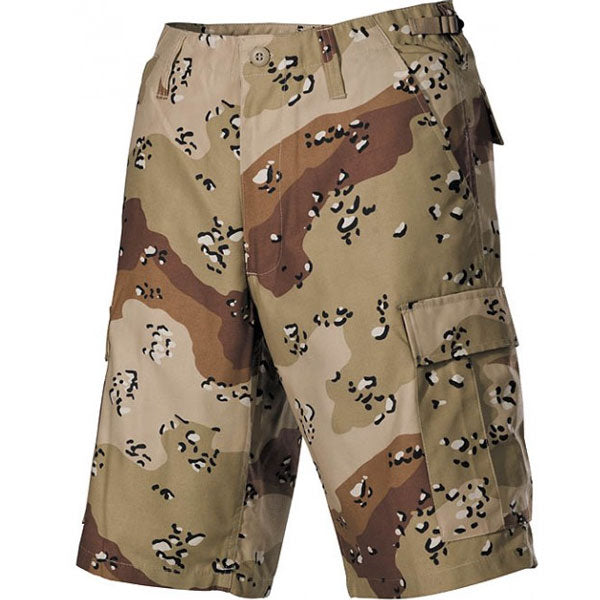 MFH BDU kratke hlače moški, 6Col desert