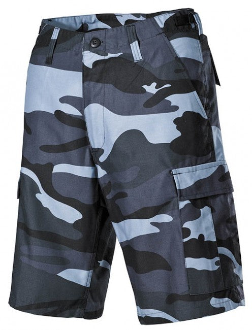 MFH BDU kratke hlače moške, skyblue