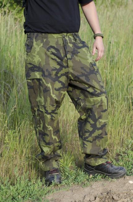 MFH BDU M 95 CZ tarn črne hlače moški Rip-Stop