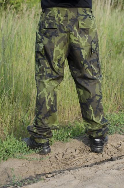 MFH BDU M 95 CZ tarn črne hlače moški Rip-Stop