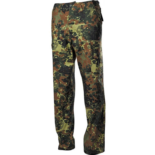 MFH BDU hlače moške Rip-Stop, flecktarn