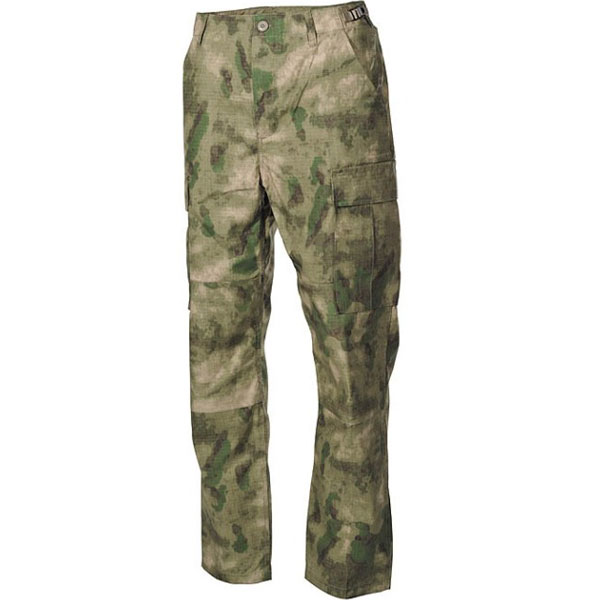 MFH BDU hlače moške Rip-Stop, HDT-camo FG