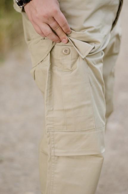 MFH BDU hlače moške Rip-Stop, khaki