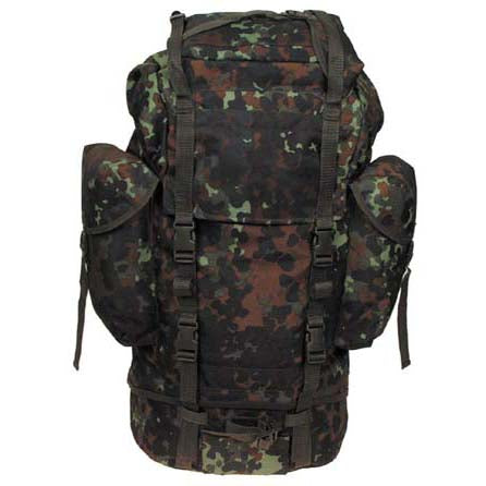 MFH BW nahrbtnik nepremočljiv Flecktarn vzorec, 65L