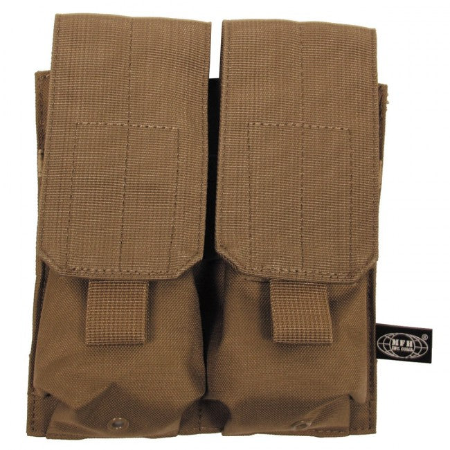 MFH Double tok za nabojnik torba, Coyote